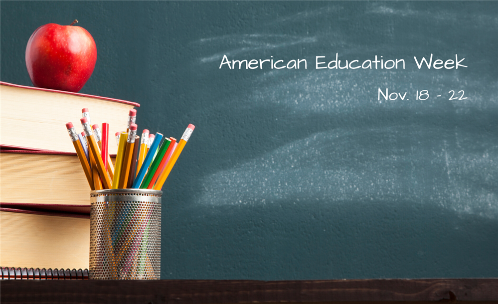  American Education Week Banner